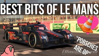 The Best Bits Of The iRacing 24 Hours Of Le Mans 2018