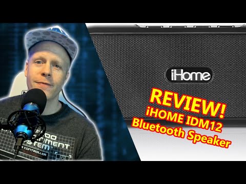 iHome IDM12 Portable Bluetooth Speaker Review