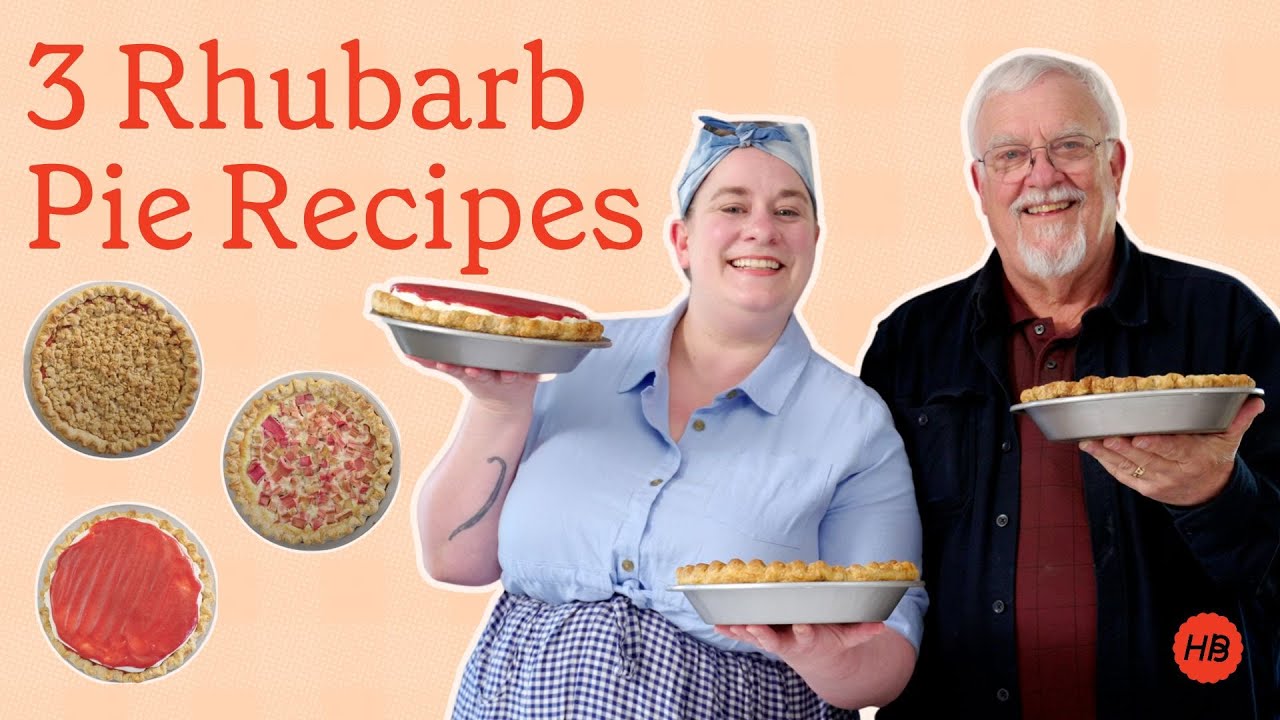3 Delicious Rhubarb Pie Recipes for My Dad | Happy Baking with Erin Jeanne McDowell