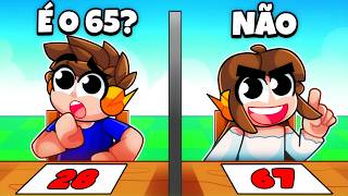 ADIVINHE O NUMERO CERTO no ROBLOX!