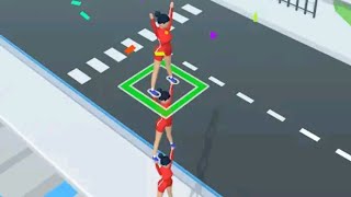 شوفوا اعلى قفزه الي لعبة فريق المشجعات flip jump stack screenshot 3