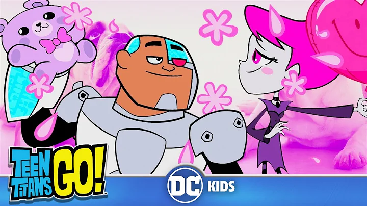 Teen Titans Go! | Jinx and Cyborg | DC Kids