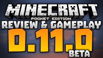 ALL NEW FEATURES in 0.11.0 - Minecraft Pocket Edition 0.11.0 Beta Full Review & Gameplay