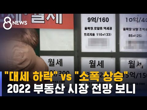 "대세 하락" vs "소폭 상승"…2022 부동산 시장 전망 보니 / SBS