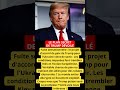 LE PLAN SECRET DE TRUMP DÉVOILÉ