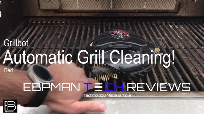 Grillbot Review, Automated Robot Grill Cleaner