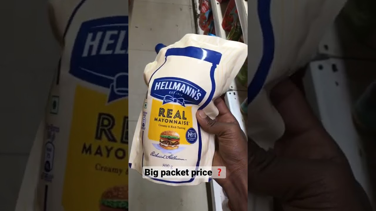 Hellman’s Real mayonnaise😀😀