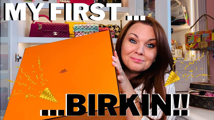 UNBOXING MY FIRST HERMES BIRKIN!! My ultimate HOLY GRAIL, UNICORN BAG!!