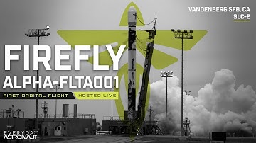 Watch Firefly launch their FIRST EVER orbital rocket, Alpha!