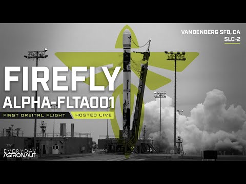 Watch Firefly launch their FIRST EVER orbital rocket, Alpha!