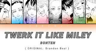 Twerk It Like Mikey | Bonten (Tokyo Revengers) [Color Coded Lyrics]