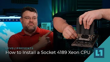 How to Install a Socket 4189 Xeon CPU