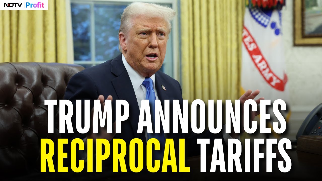 President Donald Trump Announces Reciprocal Tariffs | Trump Tariff News ...
