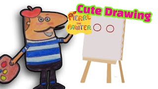 lets draw Pierre the Painter @BabyTV