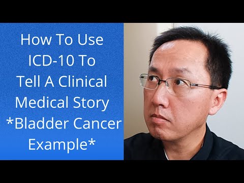 Storytelling using ICD 10 Diagnosis Codes | Bladder Cancer Office Note Reviewed