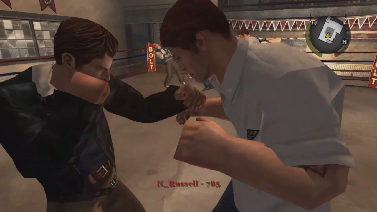 Bully SE: Ted (5000 HP), Johnny (1700 HP), and Mascot (Boss Style) vs. 5 Russells