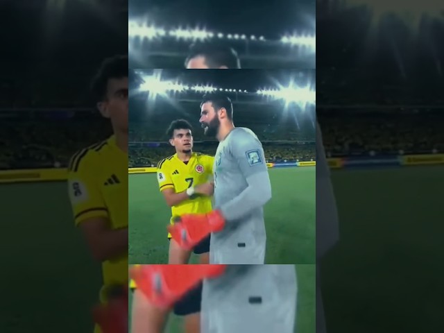 Luis Diaz And Alisson Becker Moment At Full-time ❤️ class=