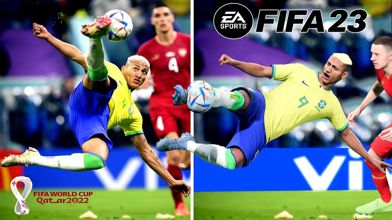 Recreación MEJORES GOLES DEL MUNDIAL QATAR 2022 EN FIFA