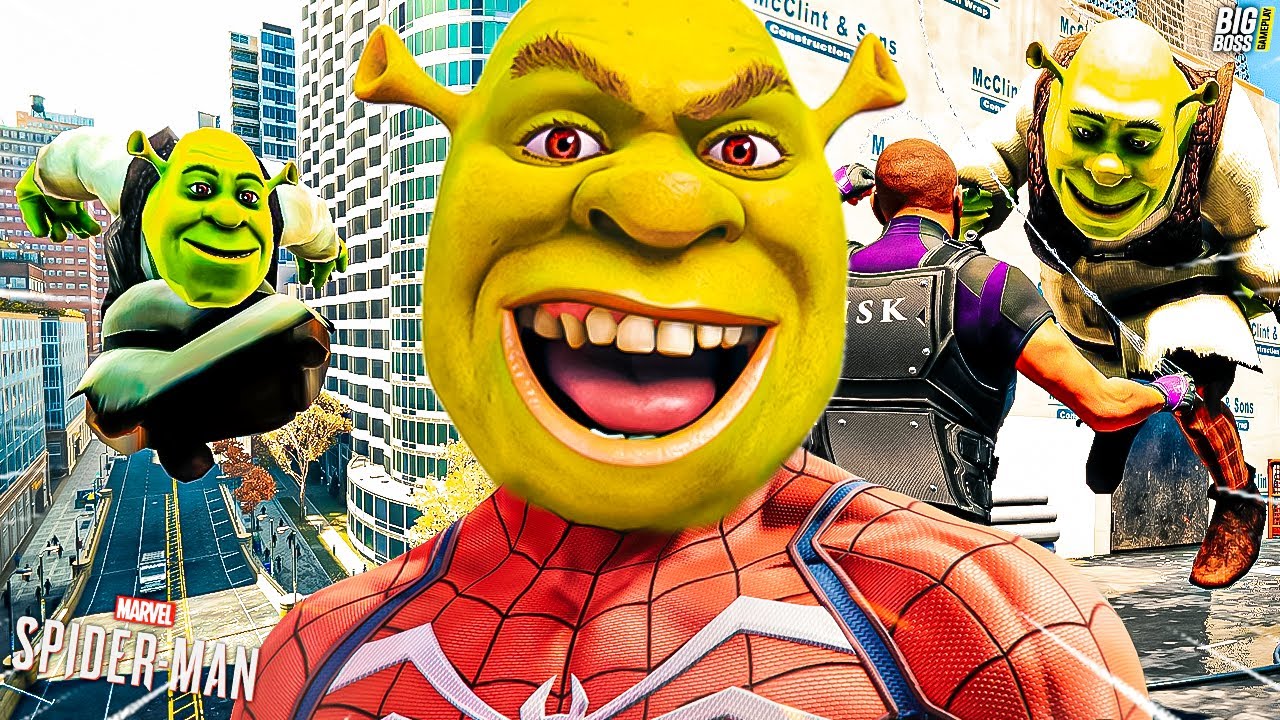 Shrek referências 😂 #shrek #spiderman #lordoftherings