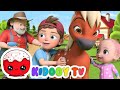 Here We Go Round The Mulberry Bush By KidooyTV Nursery Rhymes for Kids Children