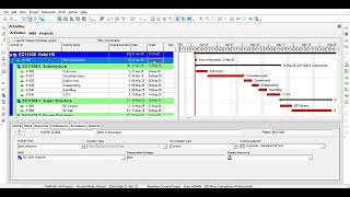 EOT, Delay analysis Impacted as planned Primavera P6 Professional