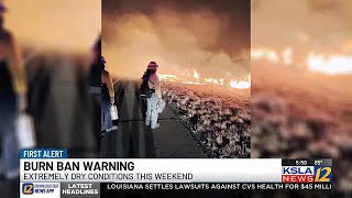 Texarkana Texas Fire Department contains 20 acre fire along Jones Lane