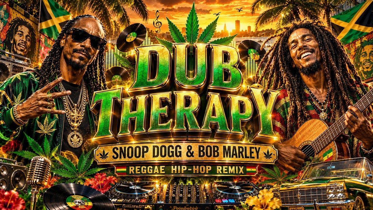 Snoop Dogg & Bob Marley | Downtown Dub 🌆🔊 | Reggae Hip-Hop Vibes