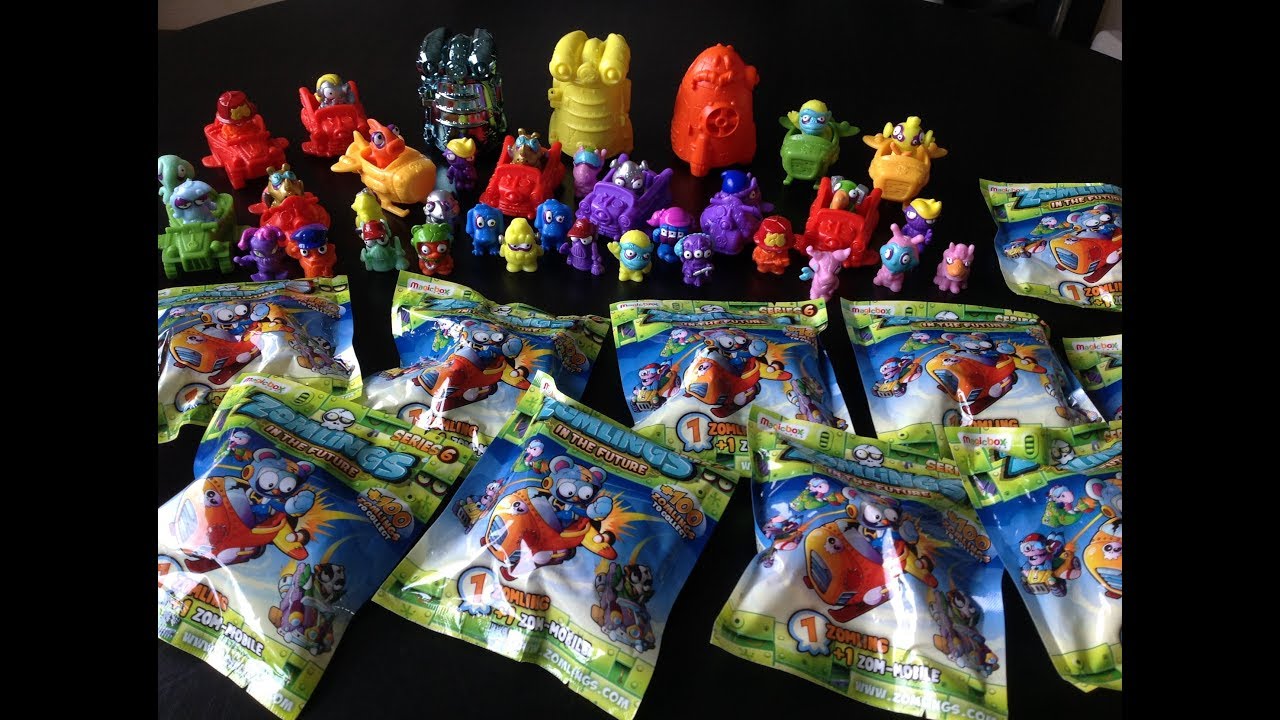 Trying To Find The Ultra Rare Gold Zom-Mobiles in Zomlings In The Future