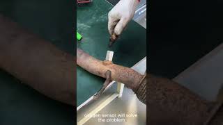 How to Install o2 sensor spacer? #mini catalizador #o2 sensor spacer