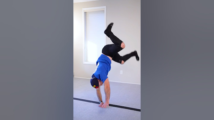 Learning to backflip 🤣
