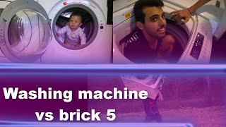 Washing machine vs brick 5