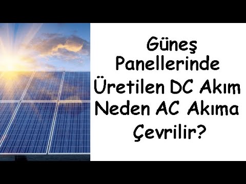 Video: Güneş pili - alternatif bir enerji kaynağı
