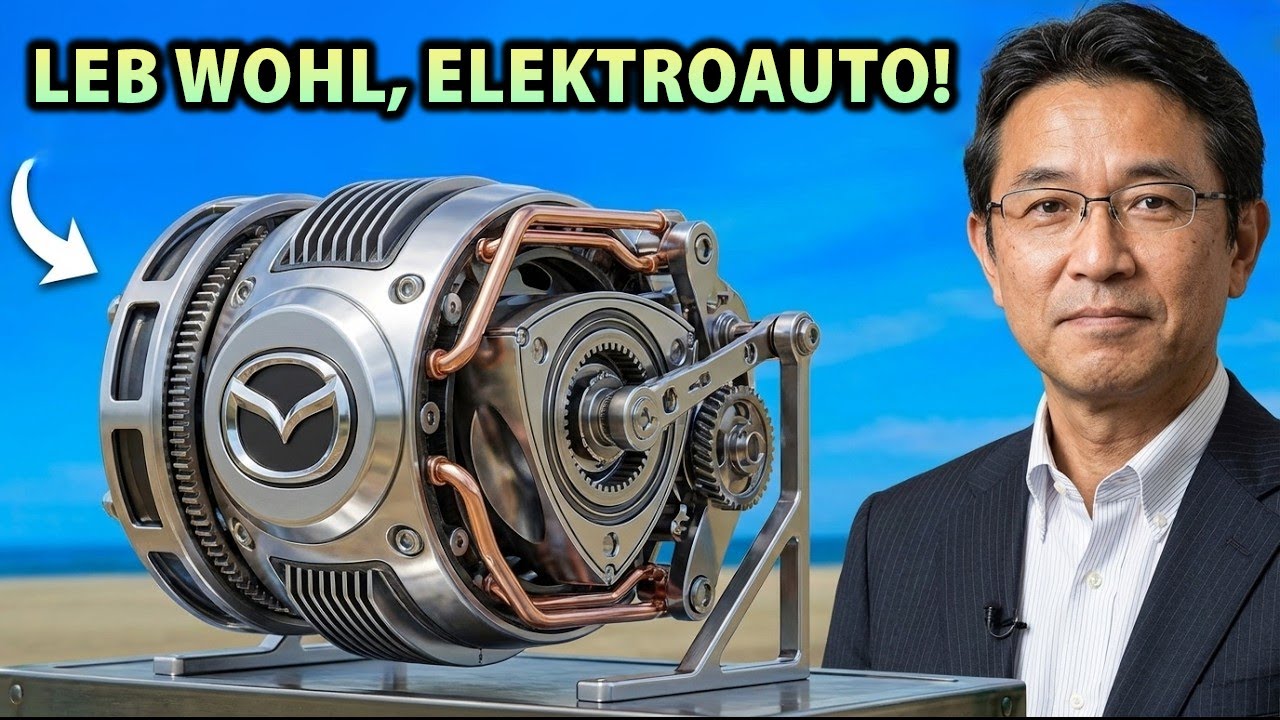 Mazda-CEO: „Dieser NEUE ROTATIONSMOTOR wird die Elektroauto-Industrie ZERSTÖREN!“