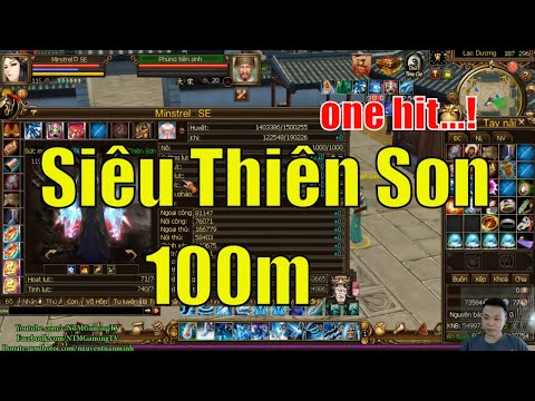 Cực Phẩm Siêu Boss Thiên Sơn Sever Nhất Kiếm Giá Bán 100m |Thiên Long Bát Bộ | Foci