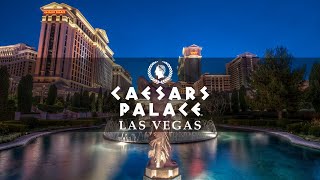 Inside Caesar's Palace Casino in Las Vegas, We slept very l…