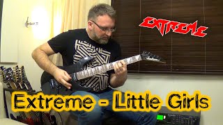 Extreme - Little Girls guitar cover - Студент Сергей