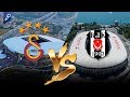 En Görkemli Futbol Stadyumu Hangisi? BJK Vodafone Park mı, GS Türk Telekom Stadyumu mu?