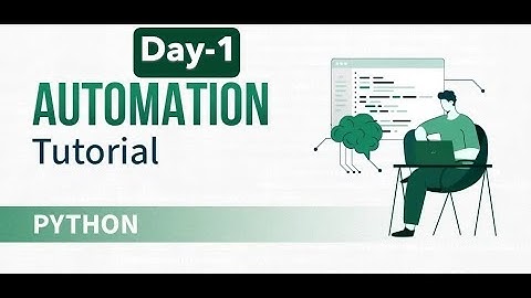 Python Automation Day-1 | Complete Setup + PyAutoGUI + Mini Automation Project