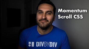 Momentum Scroll CSS on iPhone and iPad