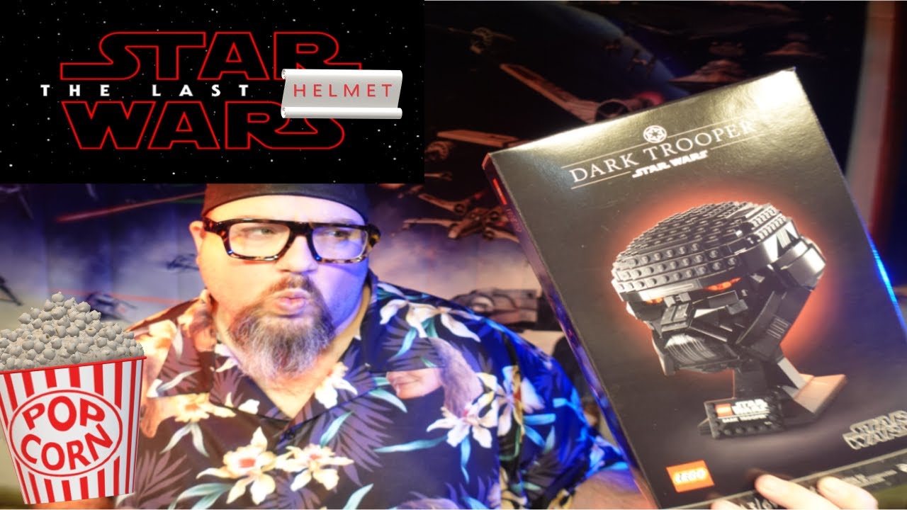 LEGO Star Wars Helmet Collection for 2023 - Don't. | LEGO 75343 Star Wars Dark Trooper Helmet Review