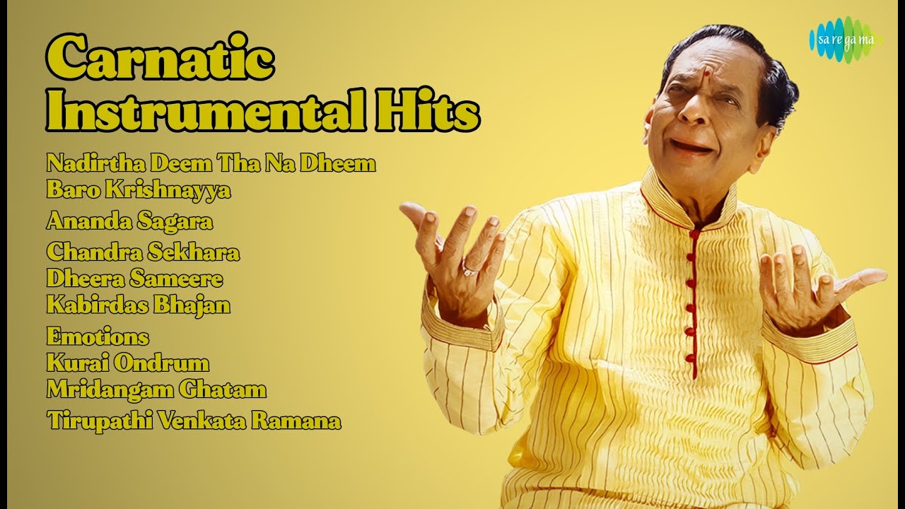 Carnatic Joy: 70s to 2000s Hits | T.N. Krishnan Songs | Nadirtha Deem Tha Na Dheem | Baro Kri...