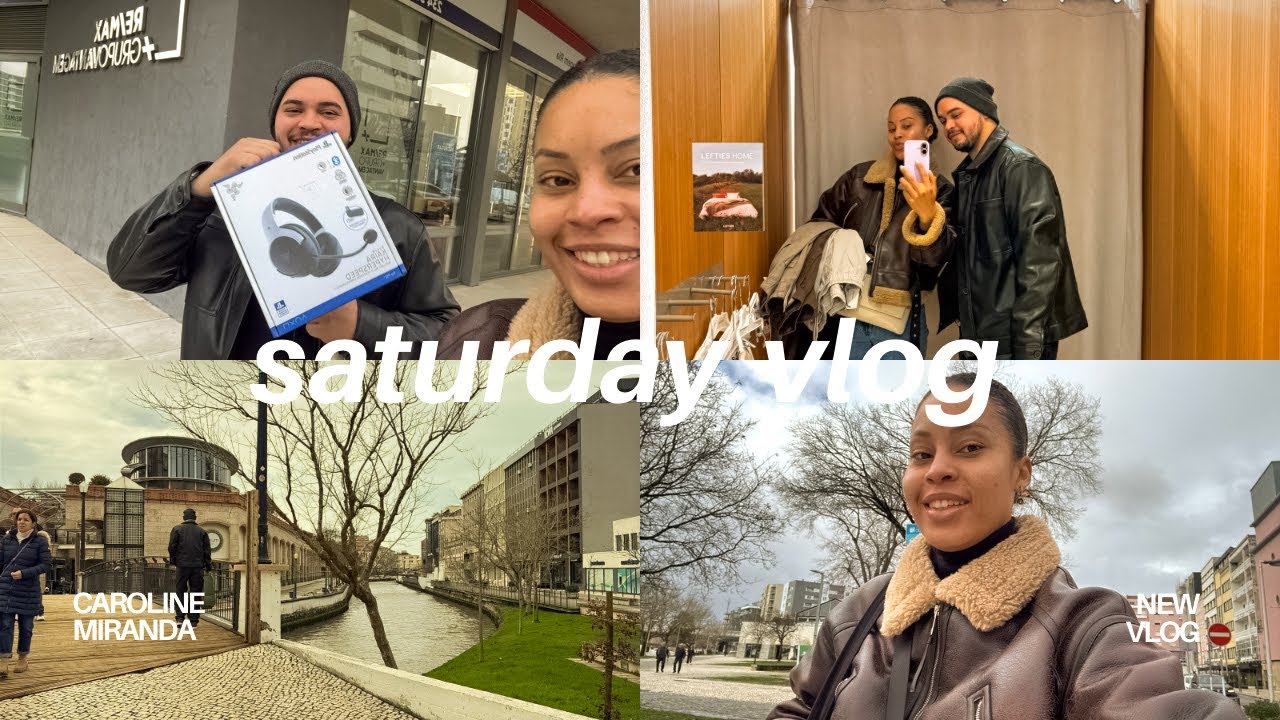 Um Dia em Aveiro 💕 Comprinhas na Lefties | compras no MERCADONA e Presente do dia dos namorados 💌 