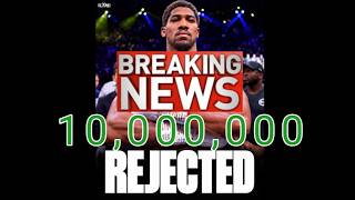 BREAKING NEWS ❗ ANTHONY JOSHUA TURNED DOWN 10 MILLION EXTRA DOLLARS IN ORDER TO STAY ON THE UK News