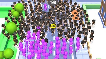 Crowd City World Record Map Control: 100.00% #71