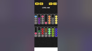 Ball sort puzzle level 405 #ballsortpuzzle