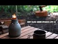 【キャンプ道具】SNSで映える！癒しのグラスサウンドスピーカー Sony Glass Sound Speaker LSPX-S3