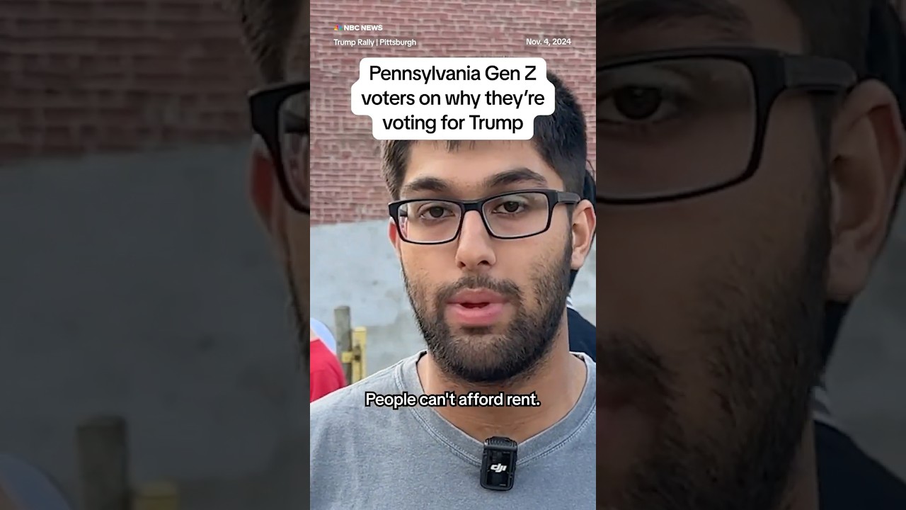 Pennsylvania Gen Z voters on why they’re voting for Trump