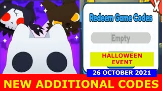 NEW ADDITIONAL CODES [Halloween Event] Pet Simulator X! ROBLOX | 26 OCTOBER 2021