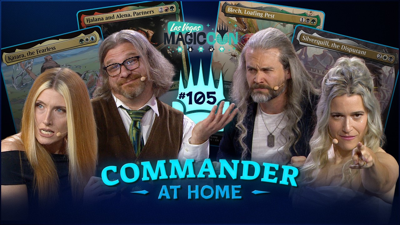 Commander at Home...at MagicCon Vegas LIVE feat The Professor and Voxy! | Episode 105 thumbnail