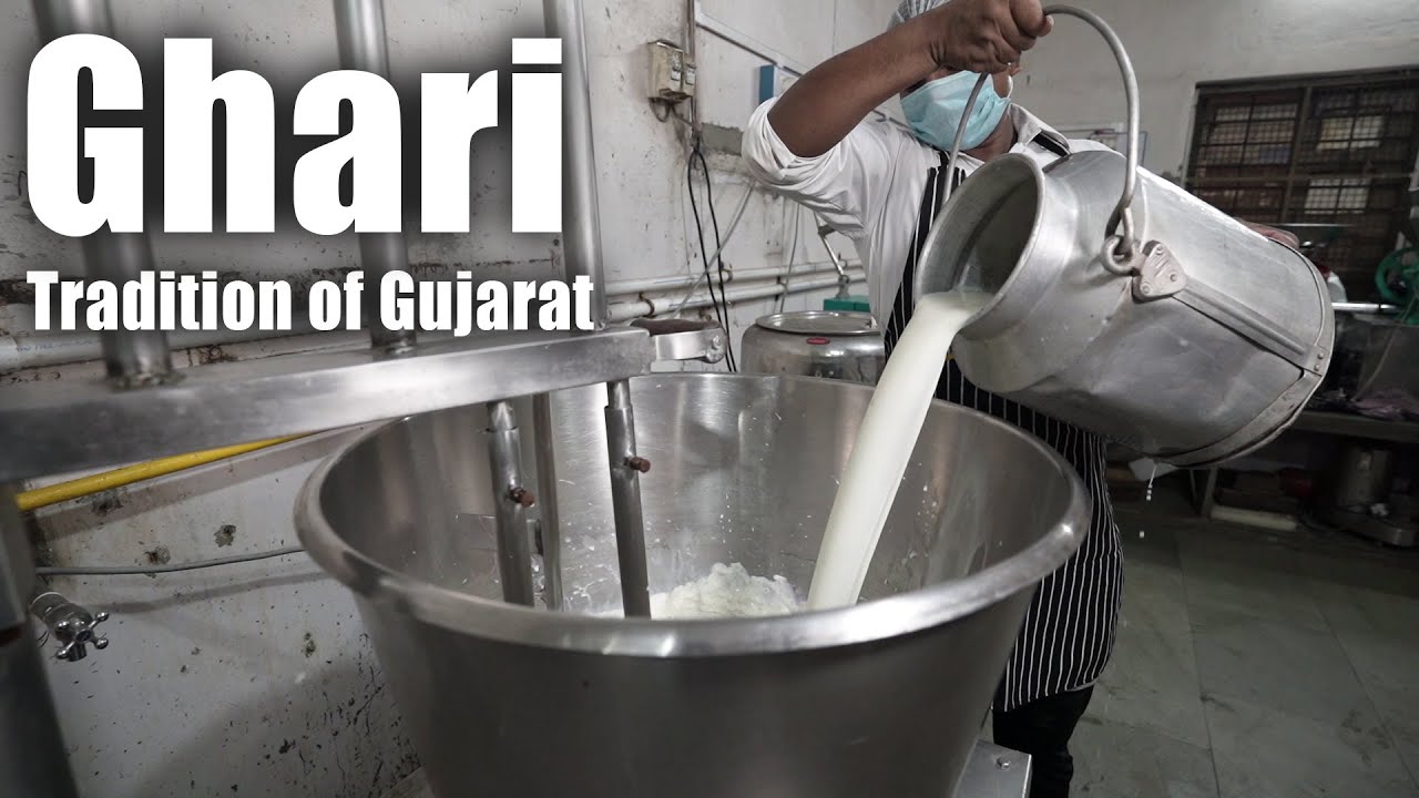 Yummy ! Traditionally Surti Ghari making | Food Factory of Surat |  Indian Street Food | Tasty Street Food